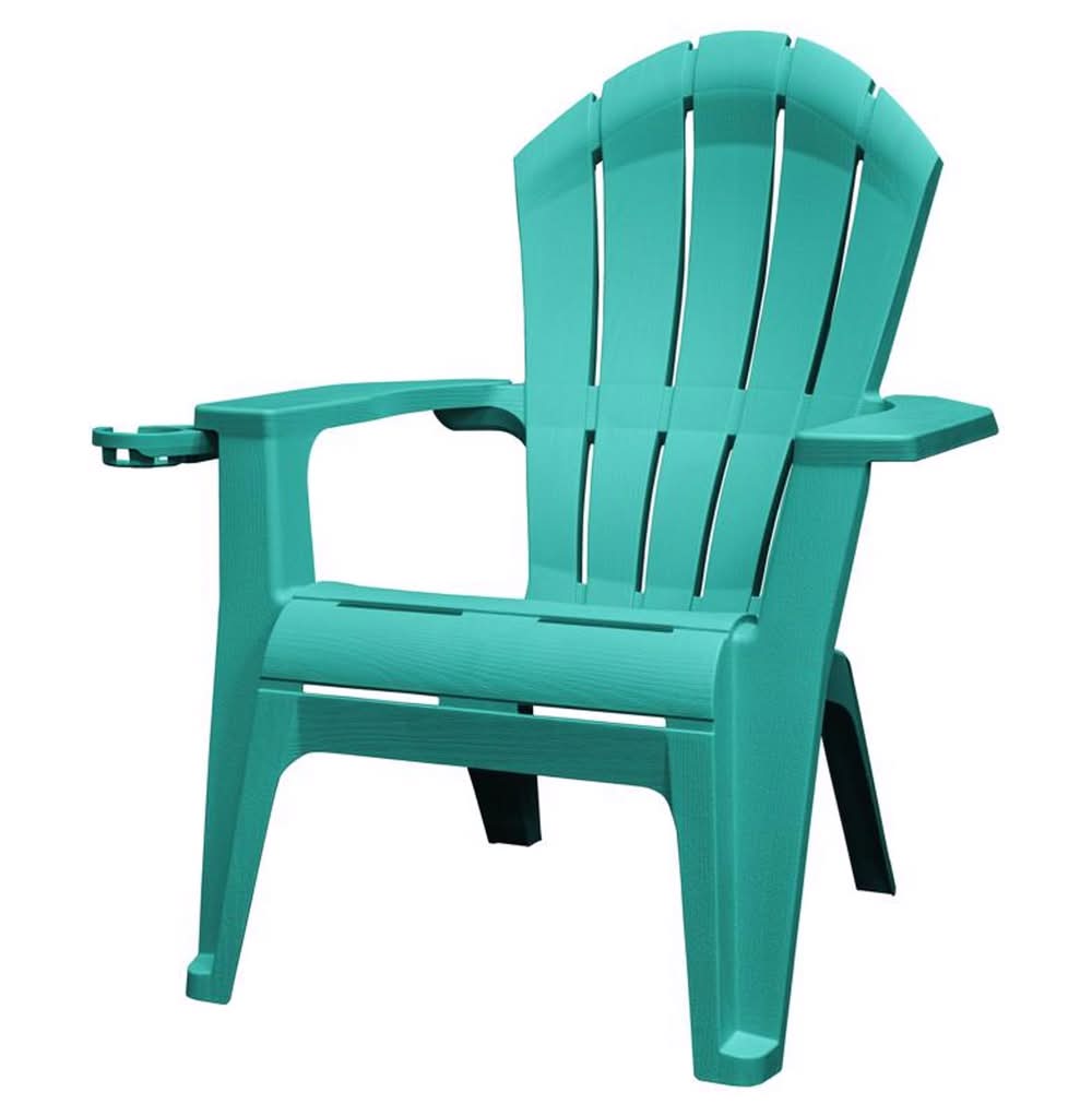 Adams Realcomfort Deluxe Seaglass Resin Frame Adirondack Chair