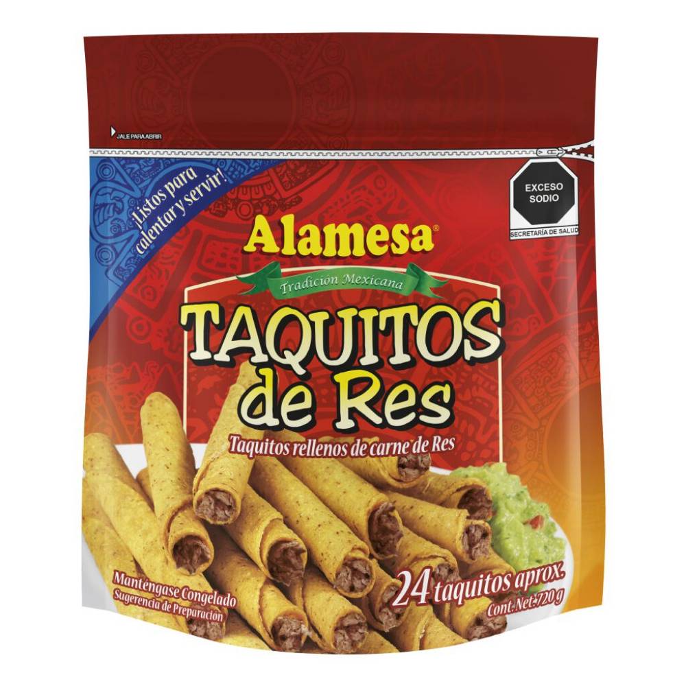 Alamesa · Taquitos de res (720 g)