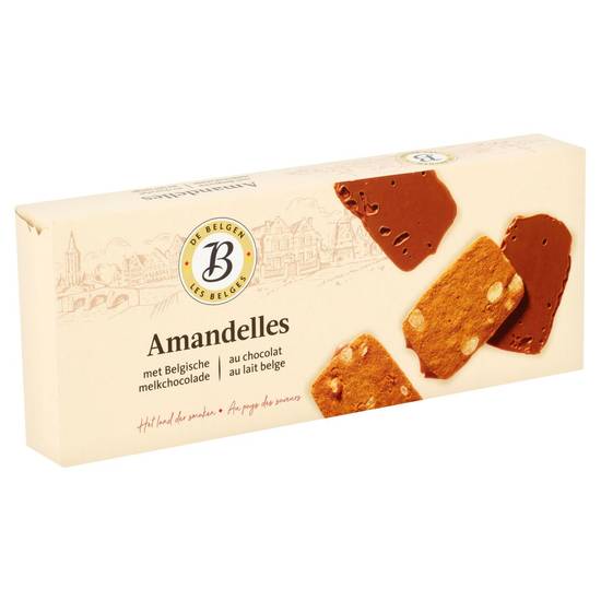 Les Belges Amandelles au Chocolat au Lait Belge 100 g