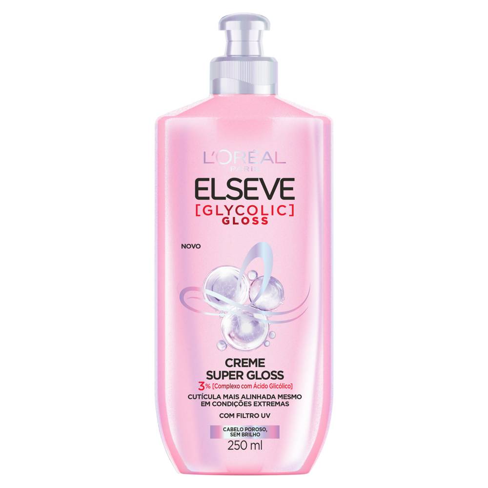 L'Oréal · Creme para pentear super gloss elseve (250 ml)