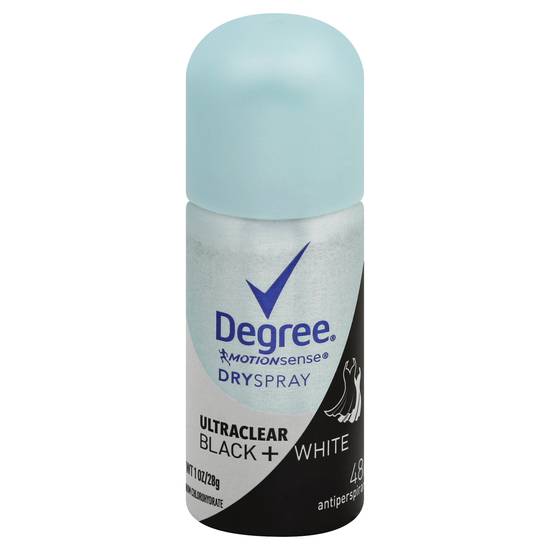 Degree Motionsense Dryspray Black + White Antiperspirant (1 oz)