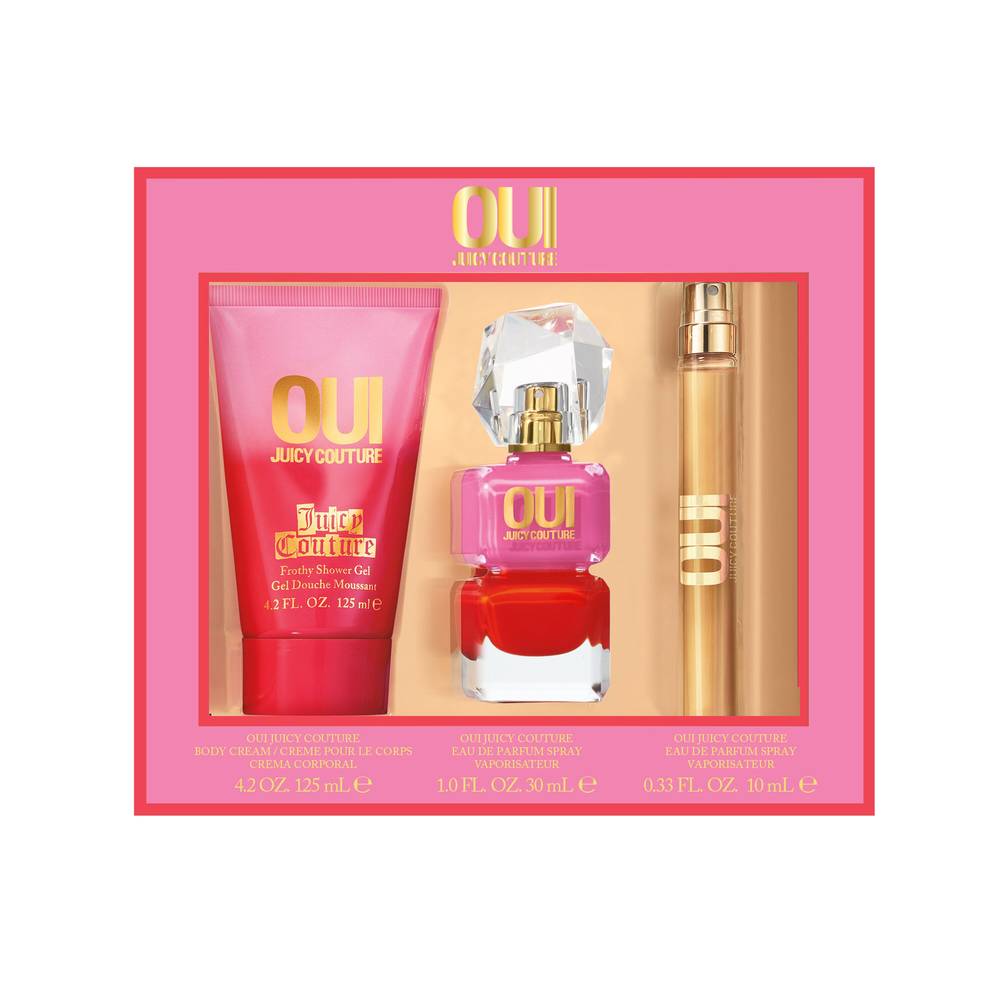 OUI Juicy Couture Eau de Parfum Gift Set, 3PC