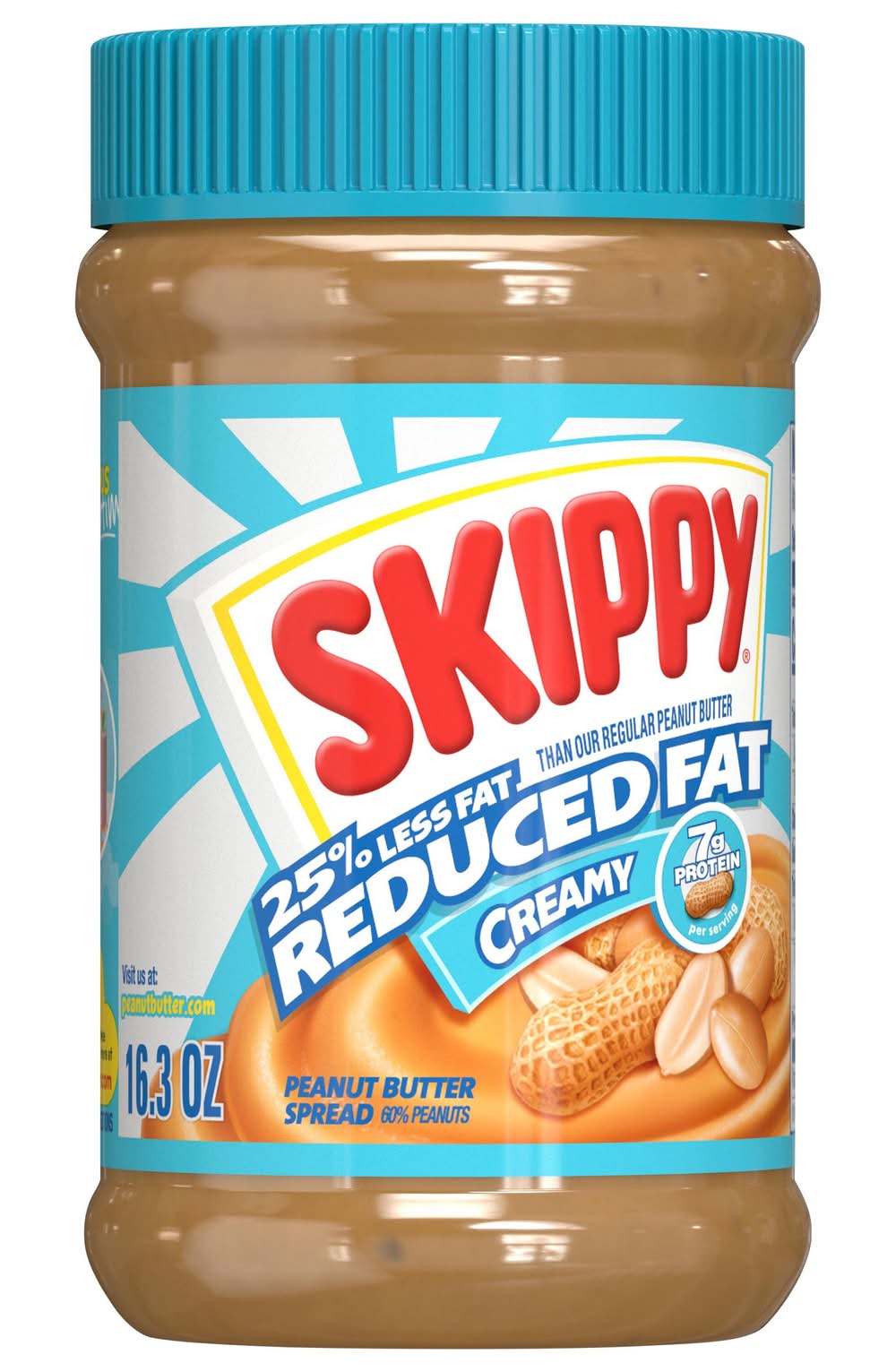 Skippy Reduced Fat Creamy Peanut Butter Spread (16.3 oz)