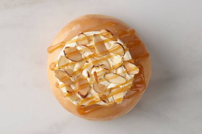 Salted Caramel Crème Doughnut