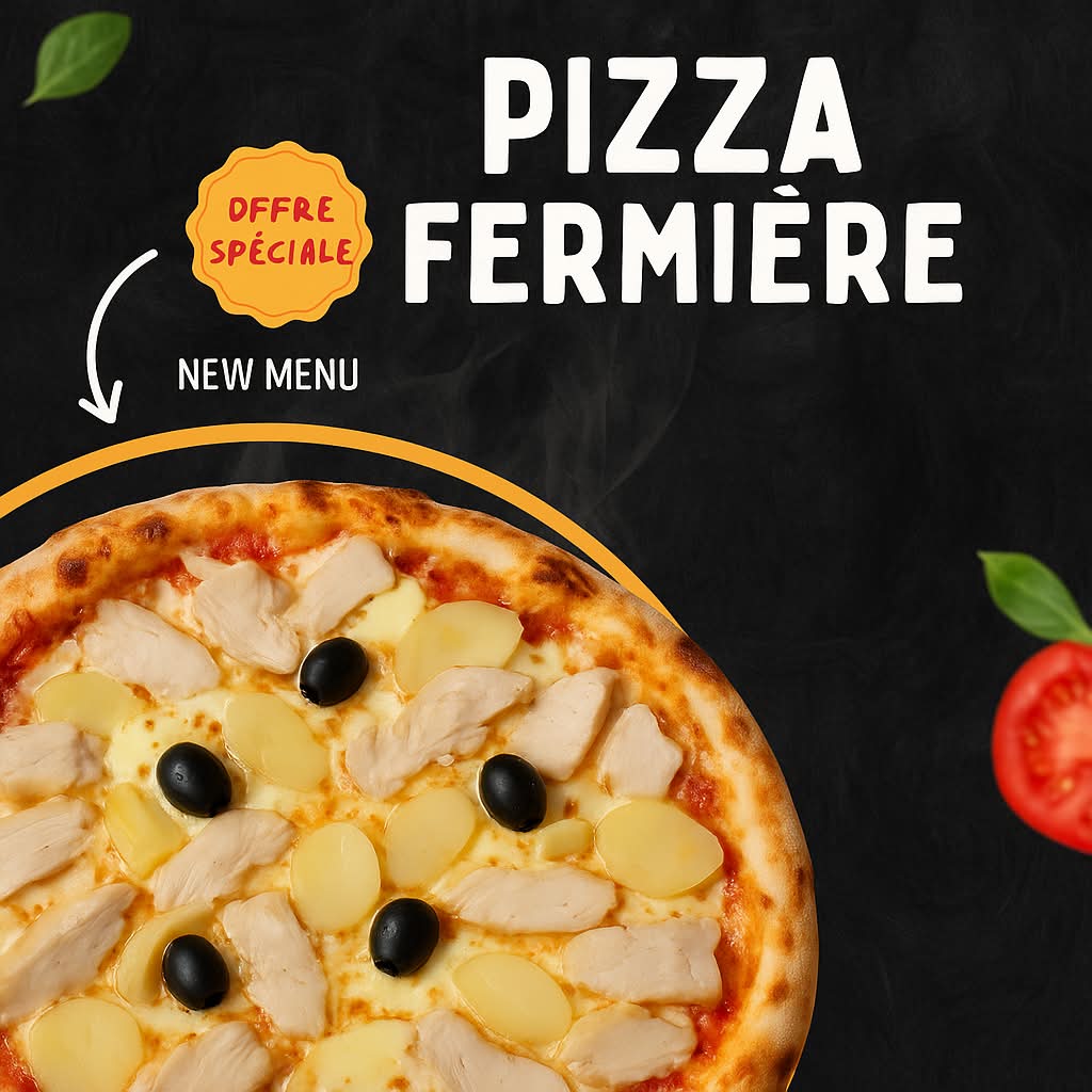 Pizza Fermière 🐮