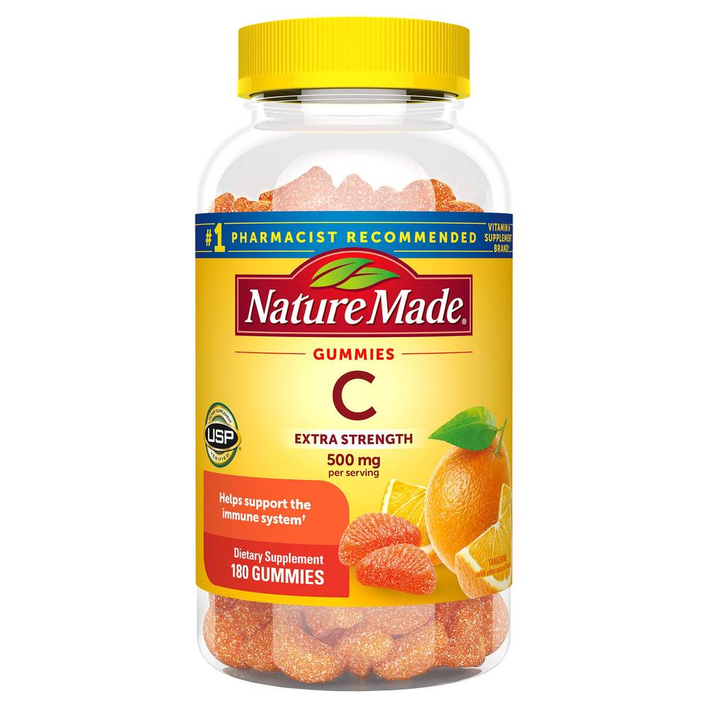 Nature Made Extra Strength Vitamin C Gummies (180 ct)