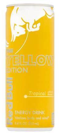 Red Bull The Yellow Edition Energy Drink (Tropical) (8.4 fl oz) (Tropical)