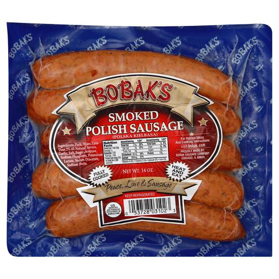 Bobak's Smoked Polish Sausage Delivery Near You Uber Eats
