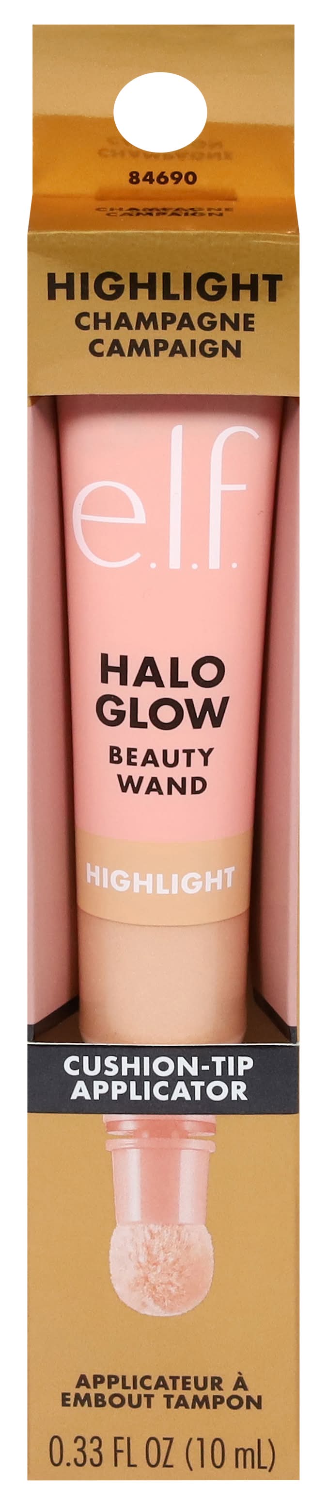 e.l.f. Highlight Halo Glow Beauty Wand, Champagne Campaign (0.33 fl oz)