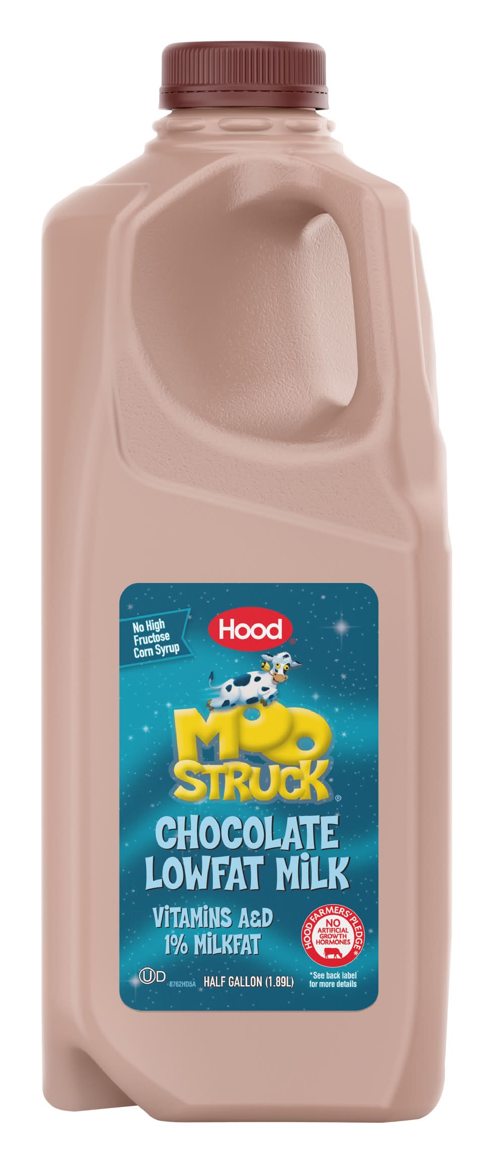 Hood Moo Struck Chocolate Lowfat Milk (0.5 gal)