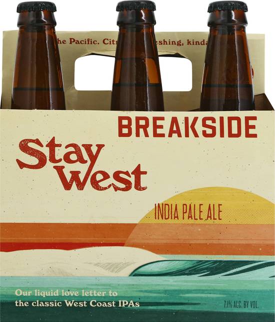 Breakside Stay West Domestic India Pale Ale Beer (6 ct, 12 fl oz)