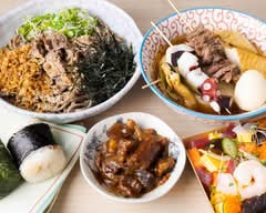 立ち食い蕎麦　噛む。