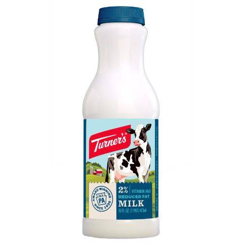 Turner's 2% Reduced Fat Milk (1 pt)