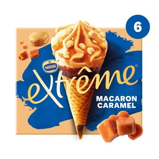 Macaron caramel x1