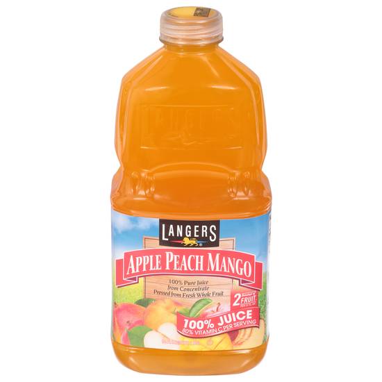 Langers Apple Peach Mango Juice (64 fl oz)