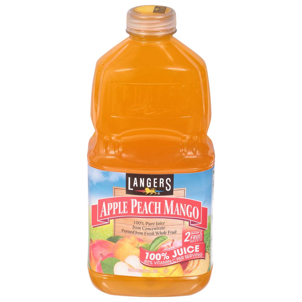 Langers Apple Peach Mango Juice (64 fl oz)