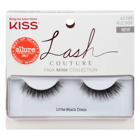 Kiss Lash Couture False Eyelashes Little Black Dress