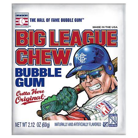 Ford Gum Big League Chew Original - 2.12 oz