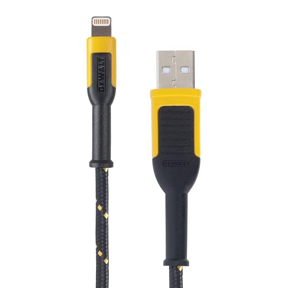 DEWALT 4-ft Usb 2 Lightning Black Cable | 131 1359 DW2