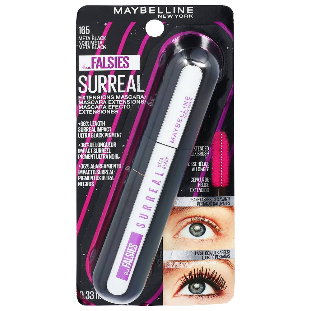 Maybelline Extensions Washable Lengthening Mascara (meta black)