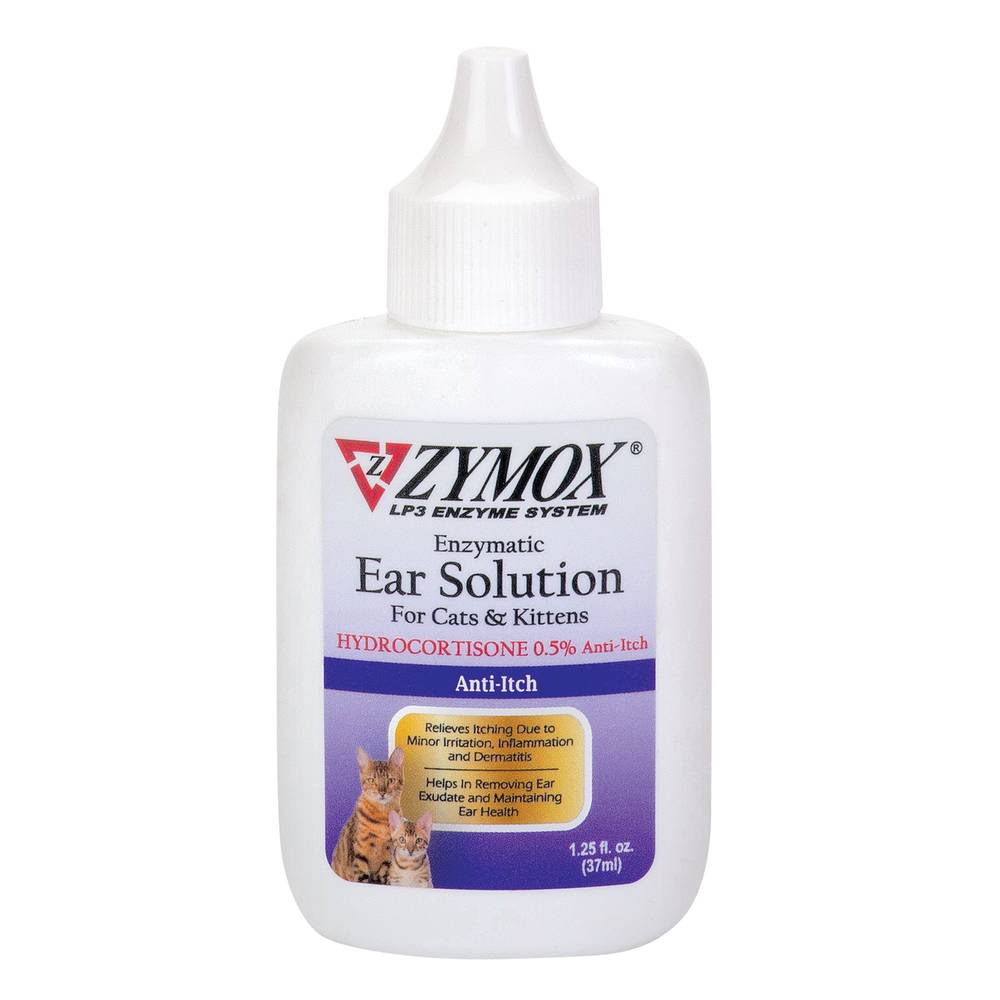 Zymox Enzymatic Ear Solution For Cats and Kittens