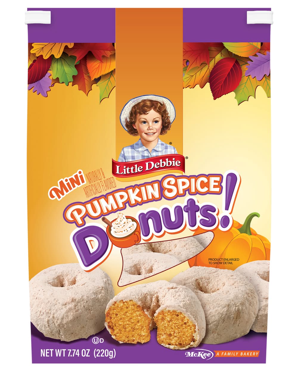 Little Debbie Mini Donuts, Pumpkin Spice (7.74 oz)