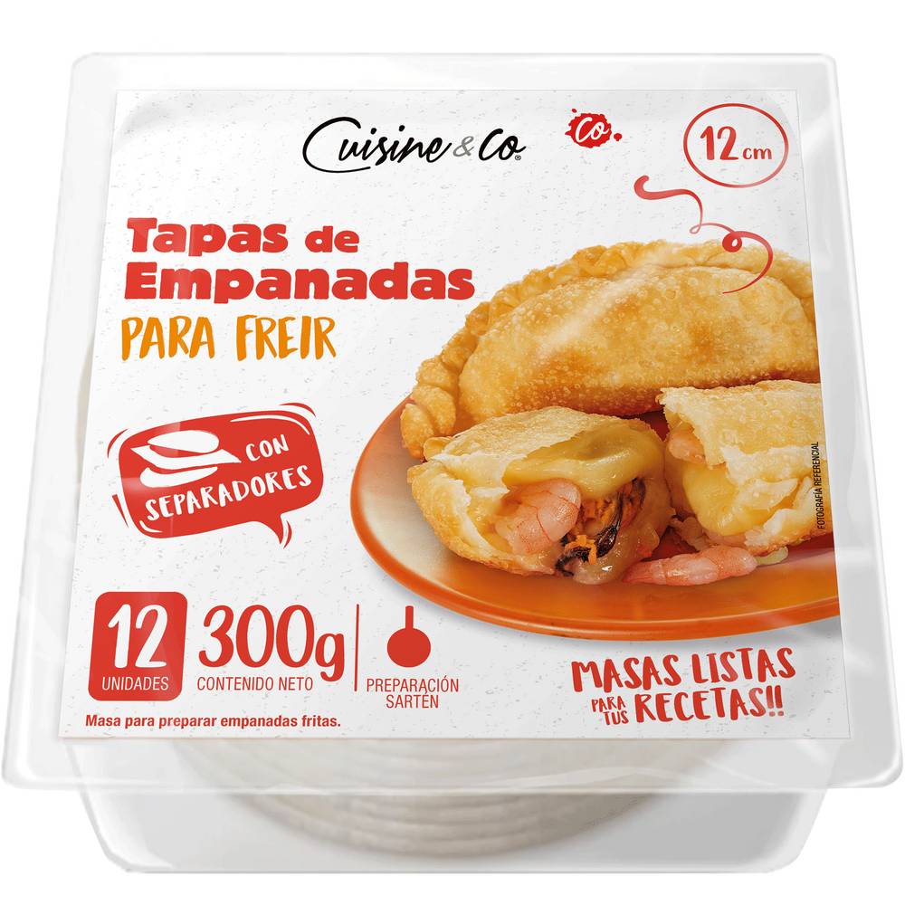 Cuisine & co tapas de empanadas para freír (300 g)