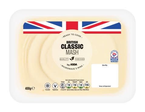 ASDA Smooth & Buttery Classic Mash (400g)