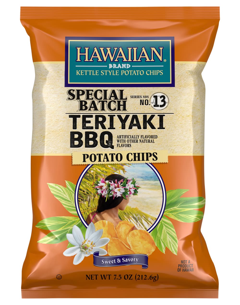 Hawaiian Hulapeno Kettle Style Potato Chips (7.5 oz)
