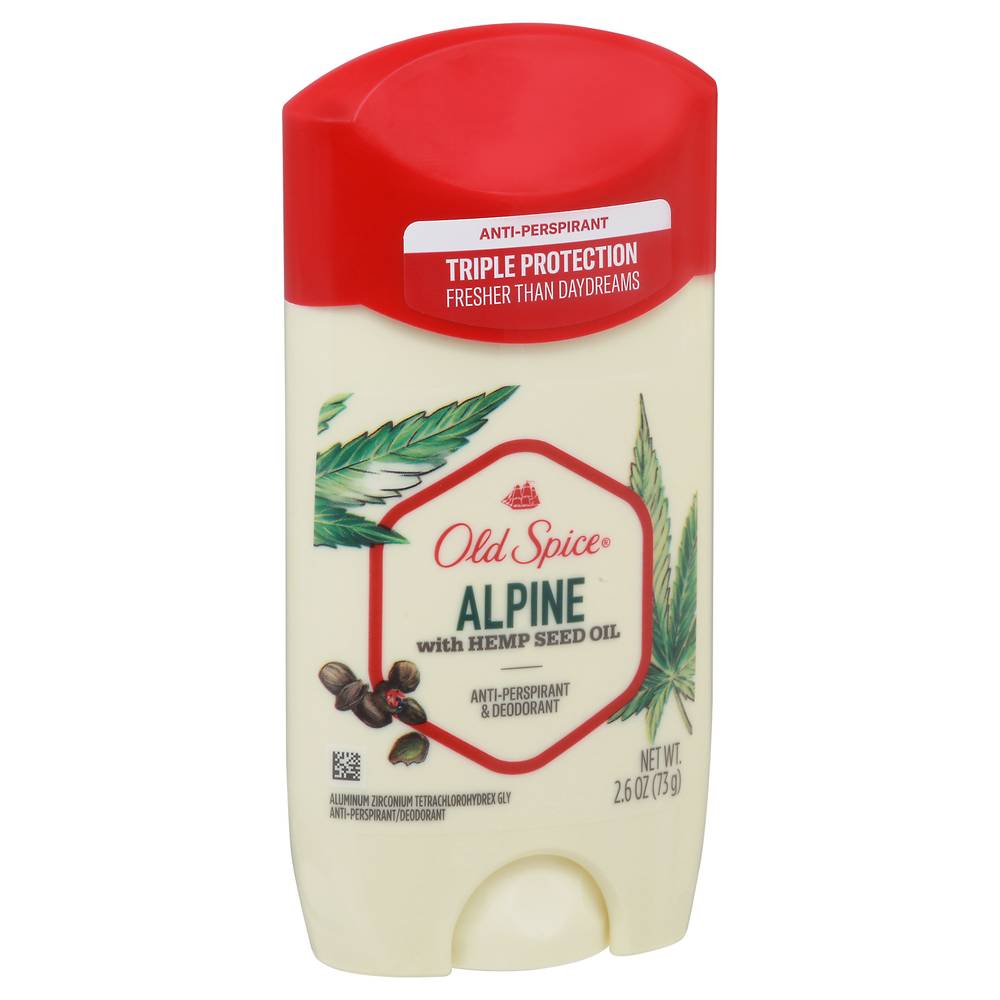 Old Spice Alpine Antiperspirant & Deodorant (2.6 oz)