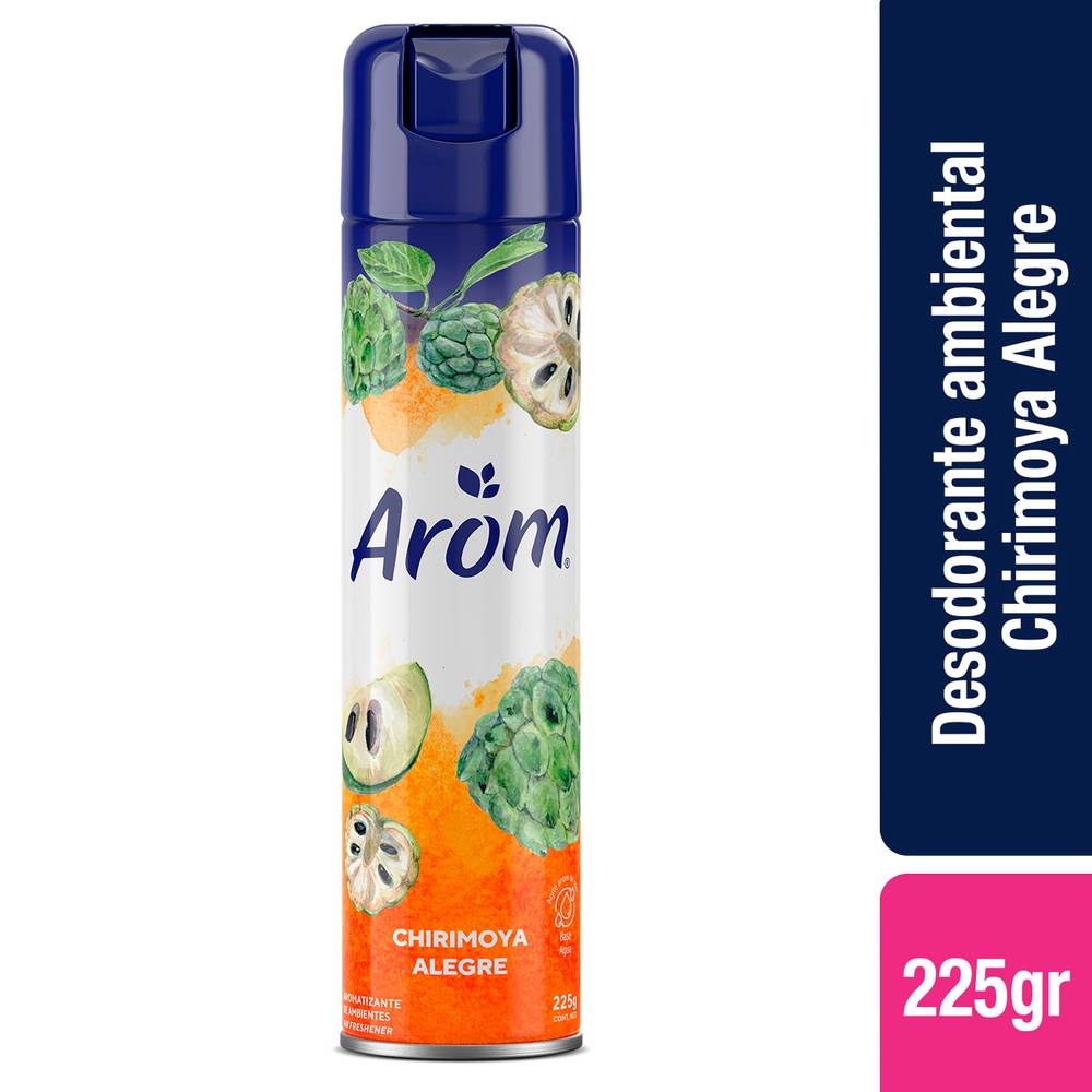 Arom desodorante ambiental chirimoya (lata 225 g)