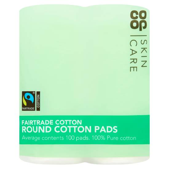 Co-Op Fairtrade 100 Round Cotton Pads