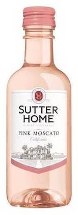 Sutter Home Pink Moscato Pink Wine 187ml Plastic Bottle