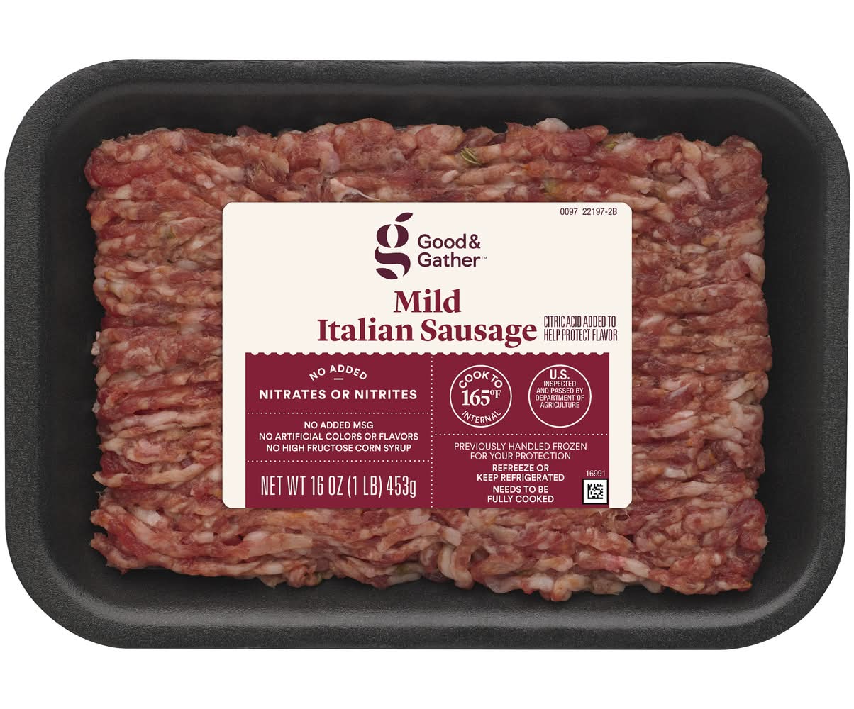 Good & Gather Mild Ground Italian Sausage (16 oz)