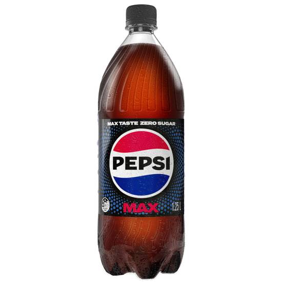 Pepsi Max Soft Drink 1.25L ea