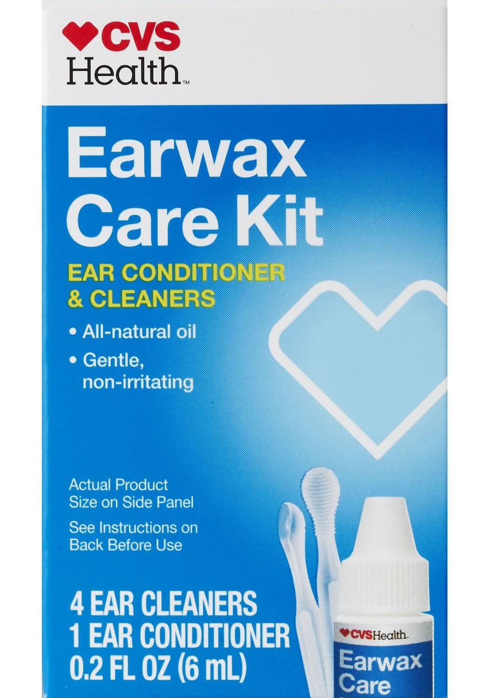 CVS Pharmacy Earwax Care Kit Ear Conditioner & Cleaners (0.18 fl oz)