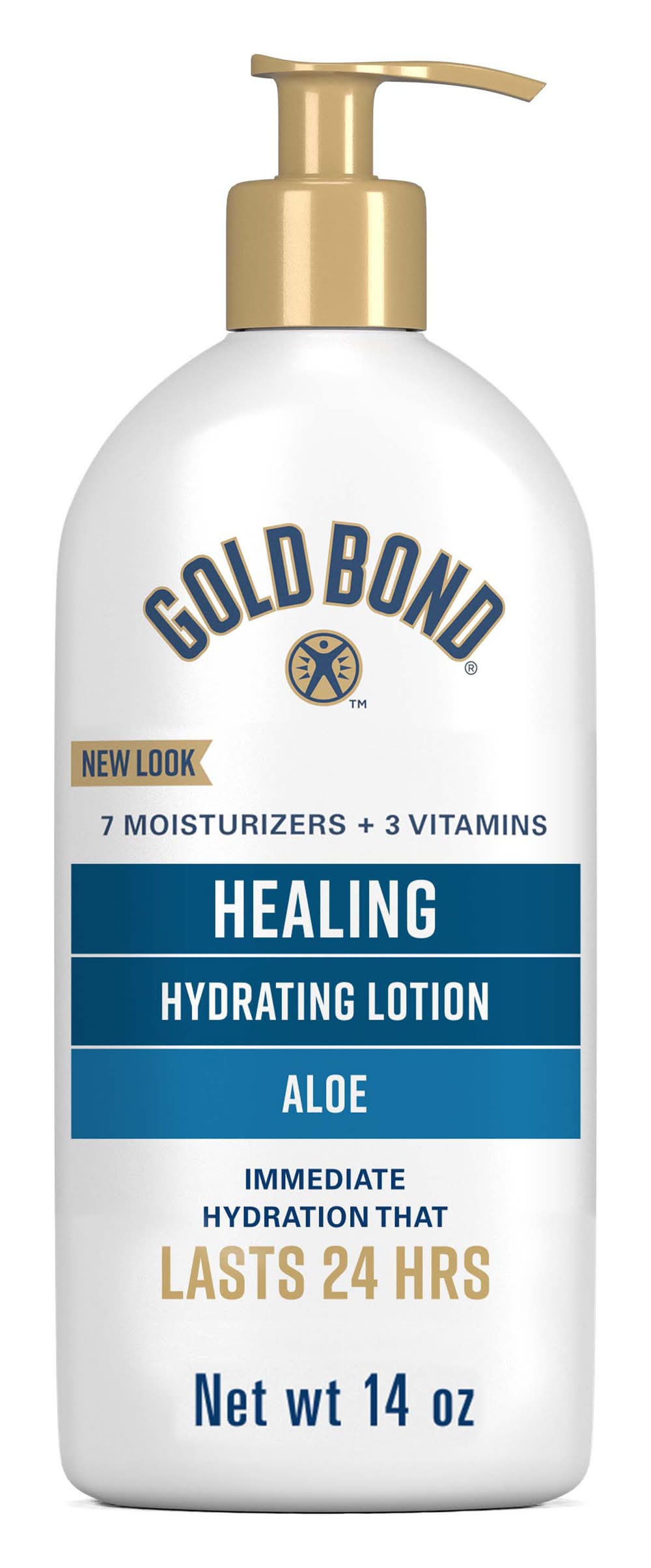 Gold Bond Healing Aloe Hydrating Lotion For Dry Skin (14 oz)