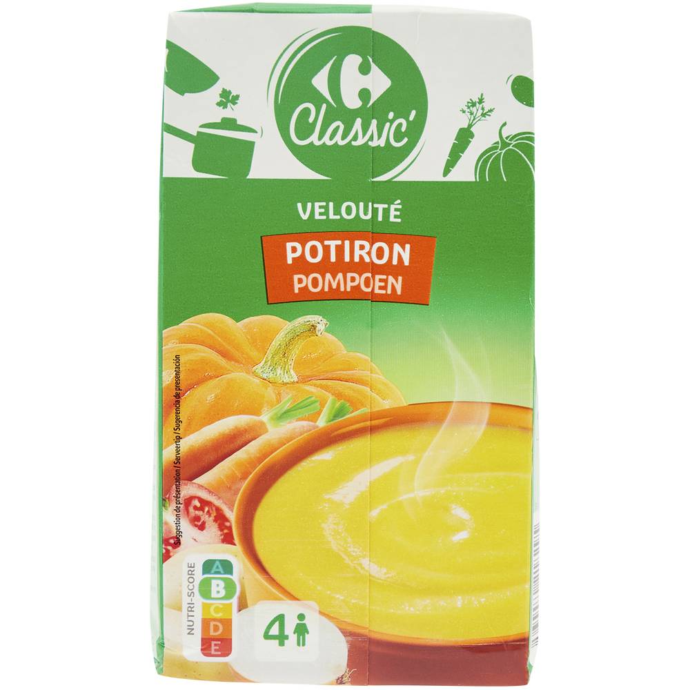 Carrefour - Classic' soupe velouté de potiron