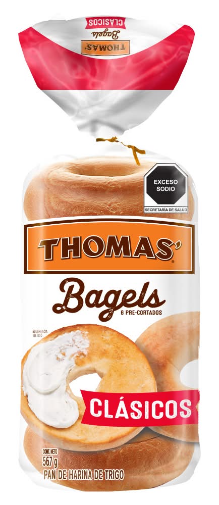 Thomas · Bagels clásicos precortados (6 un)