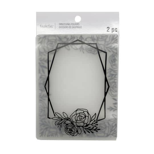 Floral Frame Embossing Folder By Recollections