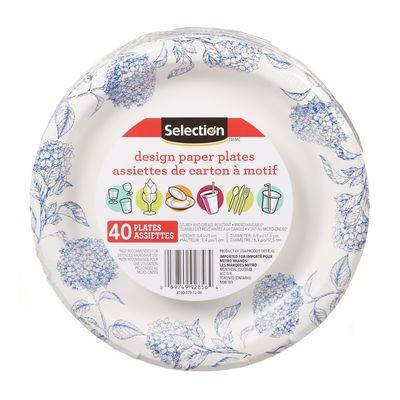 Selection 6.9 In Design Paper Plates