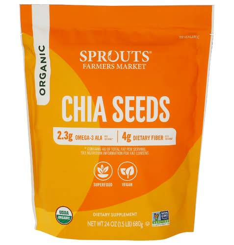 Sprouts Organic Chia Seeds