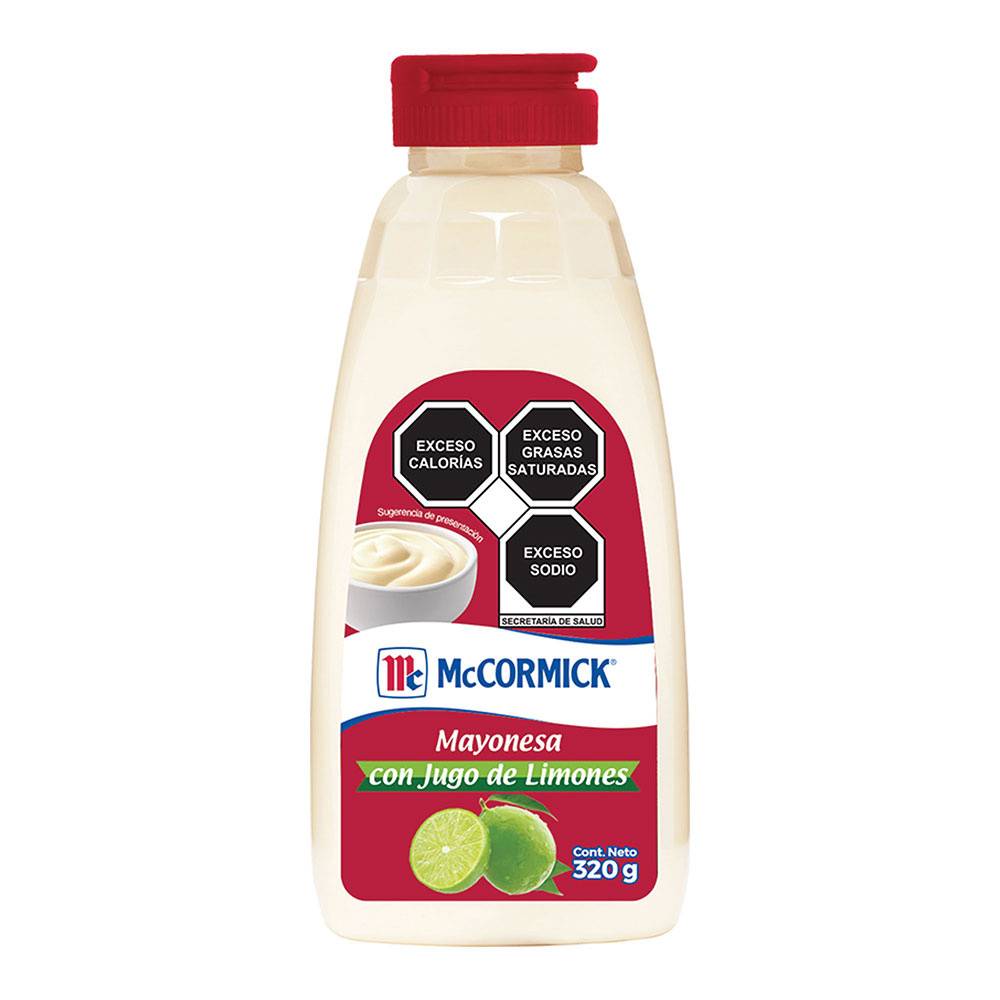 Mccormick mayonesa con jugo de limones