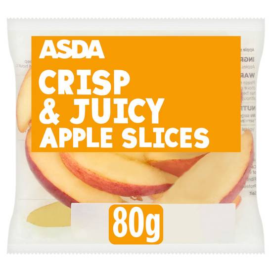 Asda Crisp & Juicy Apple Slices 80g