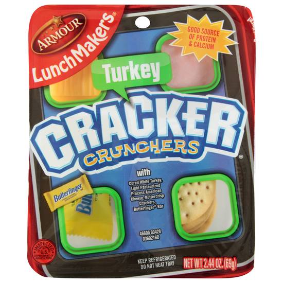 Armour Lunchmakers Turkey Cracker Crunchers