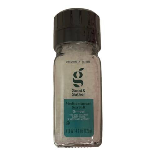 Good & Gather Mediterranean Sea Salt Grinder (4.2 oz)