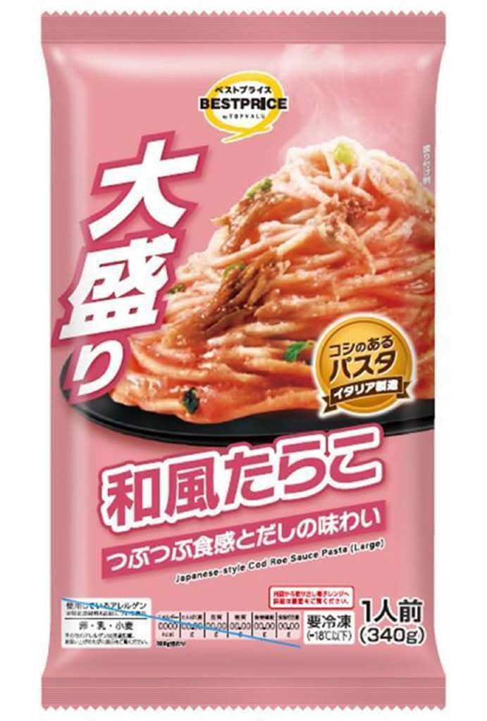 トップバリュ ベストプライス 大盛り和風たらこ (340g)