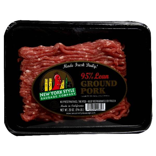 New York Style Sausage Company Ground Pork