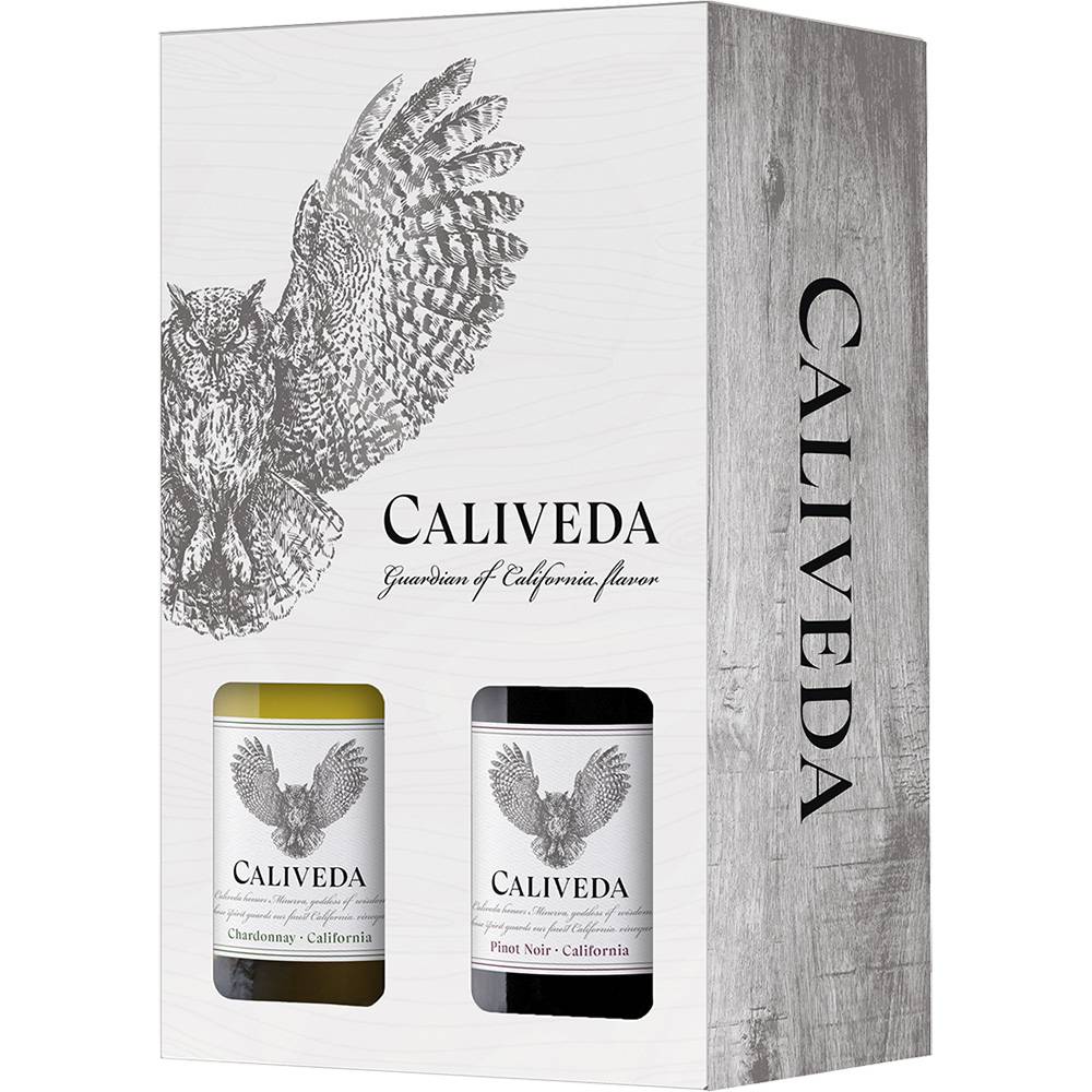 Caliveda Chardonnay & Pinot Noir Gift Pack (750ML)