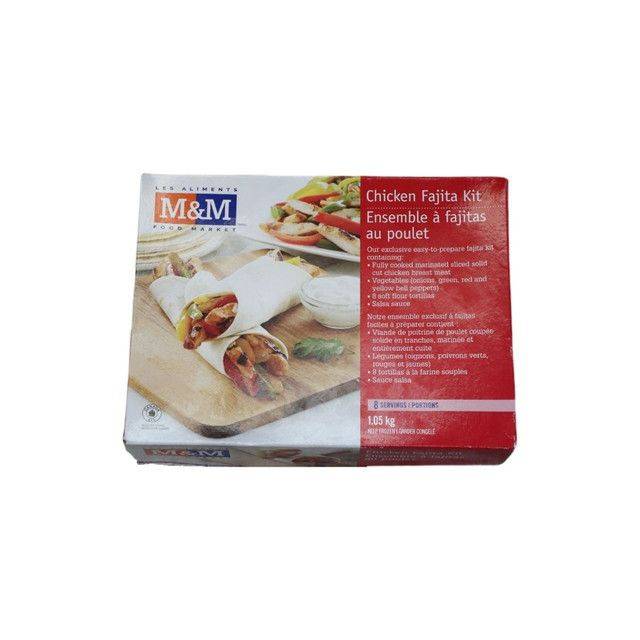 M&M Food Market Chicken Fajitas Kit (1.05 kg)